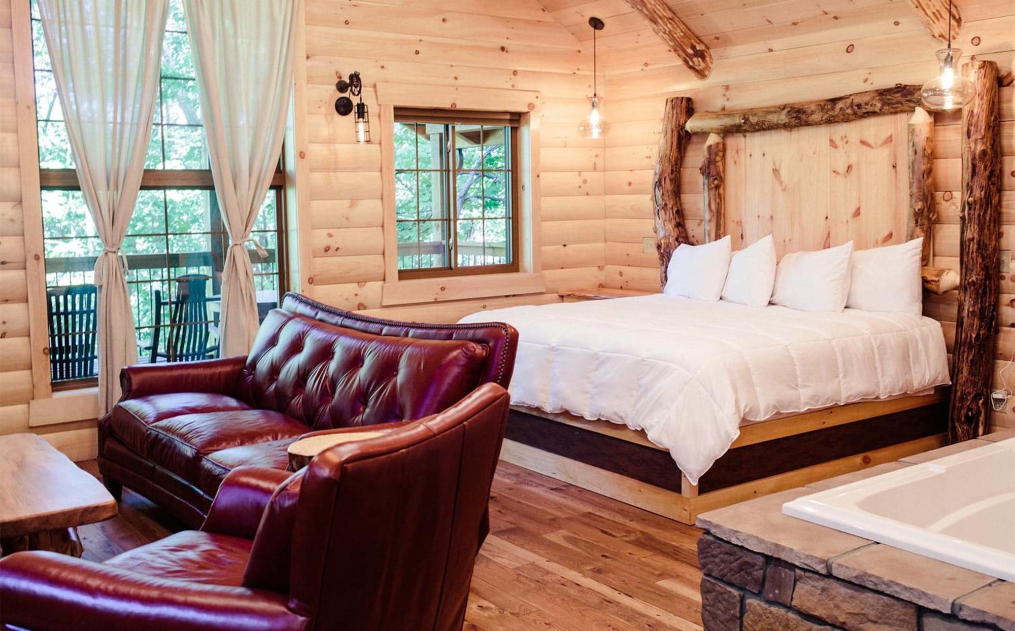 Cricket Hill Treehouse B By Amish Country Lodging Millersburg Exteriör bild